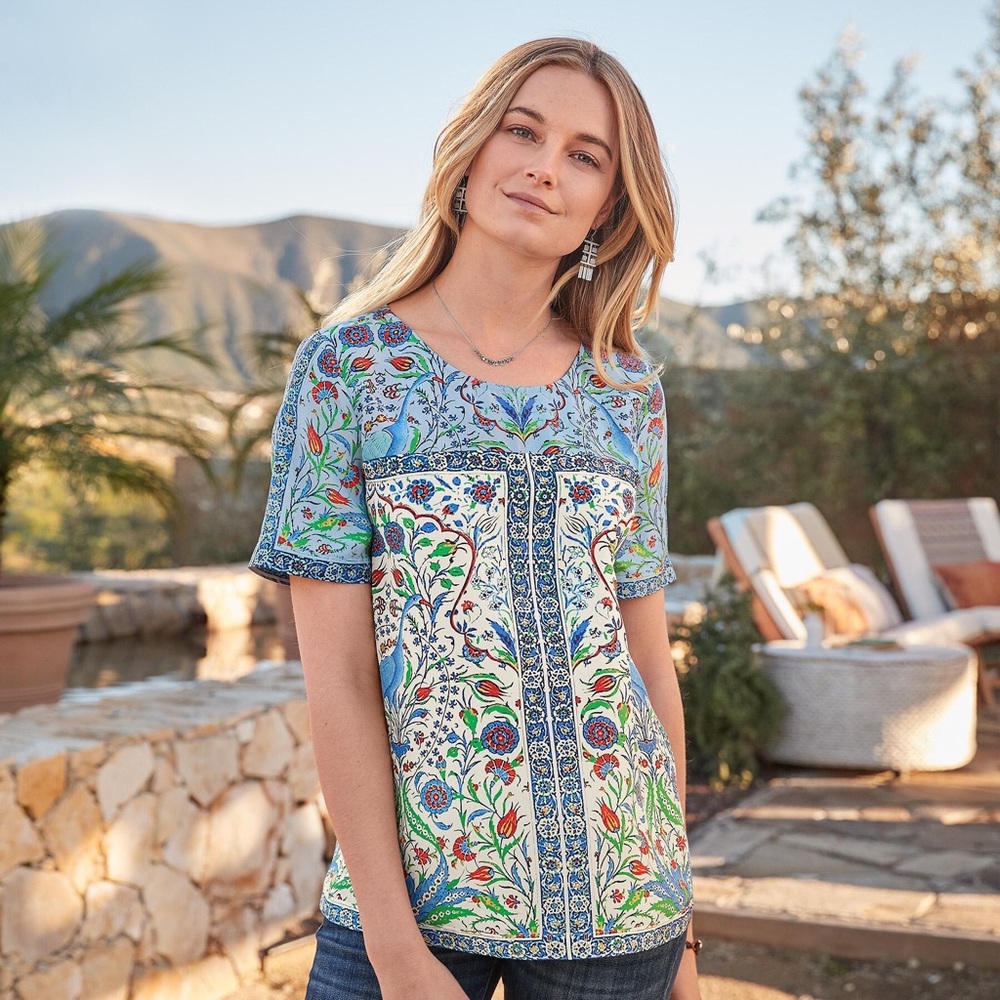 NEW Sundance Izmir Silk Blouse